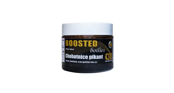 CARP INFERNO - Boosted boilies Nutra Line 20 mm 300 ml Chobotnica pikant