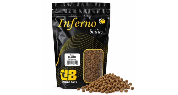 CARP INFERNO - Pelety Classic 4,5 mm 1 kg