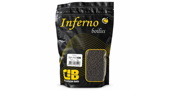 CARP INFERNO - Pelety Top Proteín 4,5 mm 1 kg