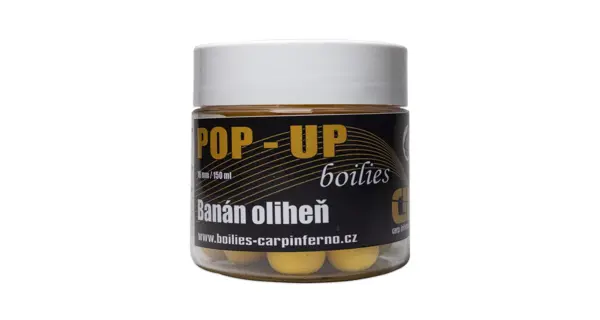 CARP INFERNO - Pop Up 16 mm 150 ml Banán Oliheň