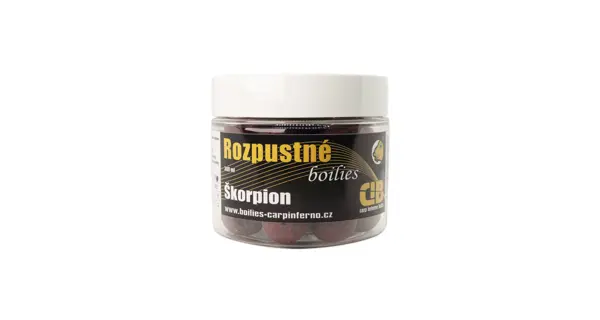 CARP INFERNO - Rozpustné boilies Hot Line 20 mm 300 ml Škorpión