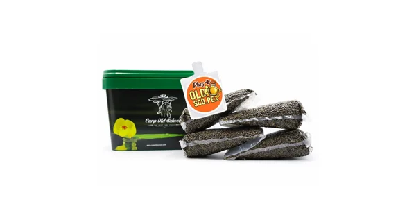 CARP OLD SCHOOL - Konope + Repík v náleve prírodný 1x4 kg Sco.pex