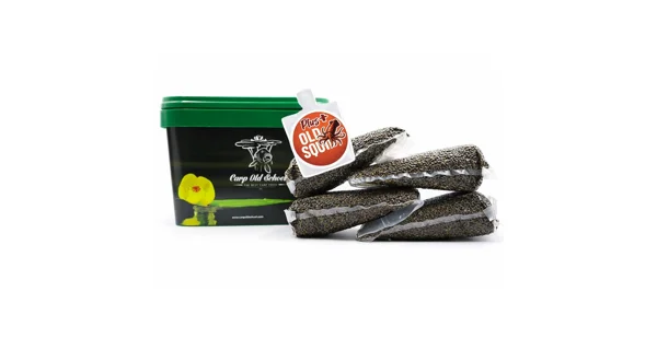 CARP OLD SCHOOL - Konope + Repík v náleve prírodný 1x4 kg Squid