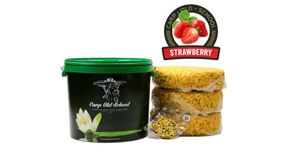 CARP OLD SCHOOL - Kukurica 14 kg Strawberry