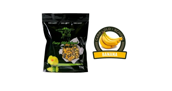 CARP OLD SCHOOL - Partikel Mix 1 kg Banana