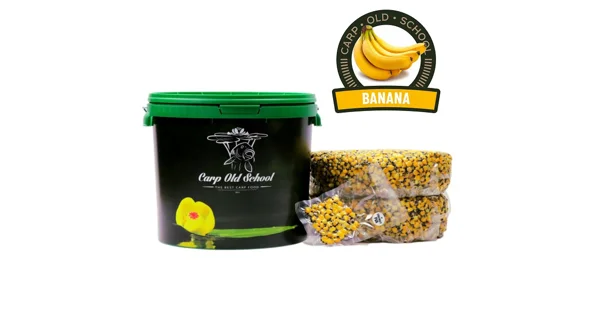 CARP OLD SCHOOL - Partikel Mix 10 kg Banana