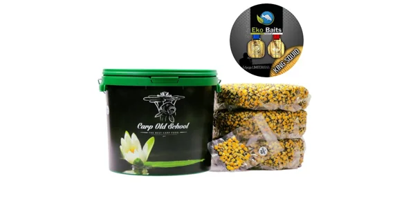 CARP OLD SCHOOL - Partikel Mix 14 kg King Squid By Eko Baits