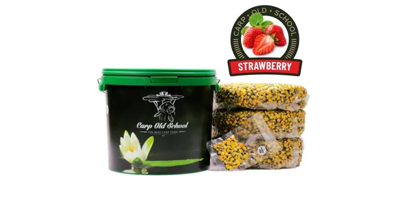 CARP OLD SCHOOL - Partikel Mix 14 kg Strawberry