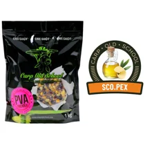 CARP OLD SCHOOL - Partikel Rainbow mix PVA Friendly 1 kg Sco.pex