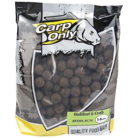 CARP-ONLY - Boilie Halibut & Crab 1 kg 24 mm