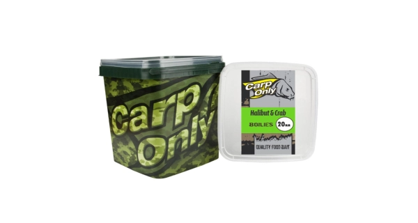 CARP-ONLY - Boilie Halibut & Crab 3 kg 20 mm