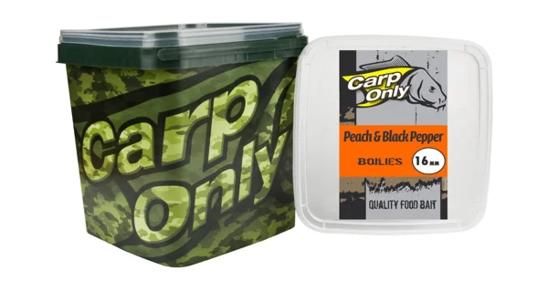 CARP-ONLY - Boilie Peach & Black Pepper 3 kg 16 mm