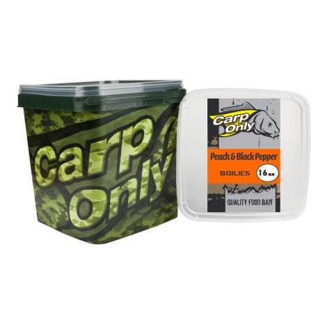 CARP-ONLY - Boilie Peach & Black Pepper 3 kg 16 mm