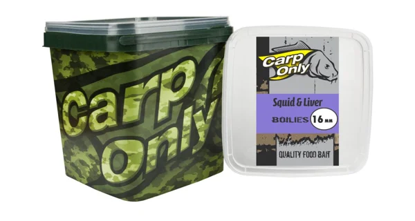 CARP-ONLY - Boilie Squid & Liver 3 kg 24 mm