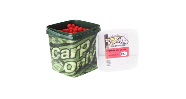 CARP-ONLY - Boilie Strawberry Extra 3 kg 24 mm