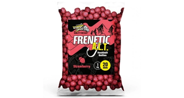 CARP-ONLY - Boilies Hookbait Frenetic ALT 24 mm 1 kg Strawberry