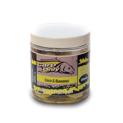 CARP-ONLY - Dipované boilies 250 ml 16 mm Coco & Banana