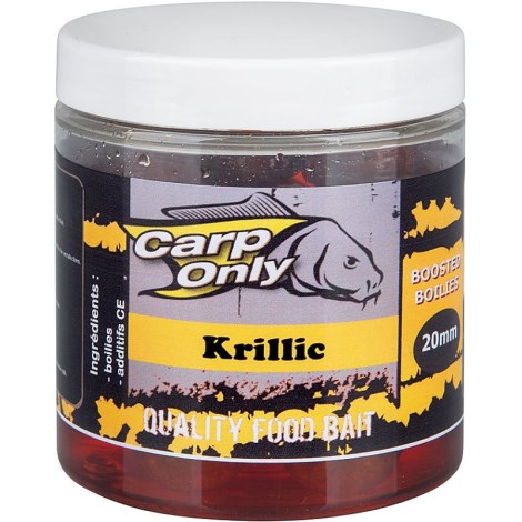 CARP-ONLY - Dipované boilies 250 ml 16 mm Krillic (Krill & cesnak)