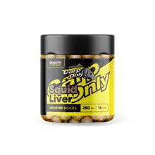CARP-ONLY - Dipované boilies 250 ml 16 mm Squid & Liver