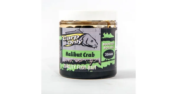 CARP-ONLY - Dipované boilies 250 ml 20 mm Halibut & Crab