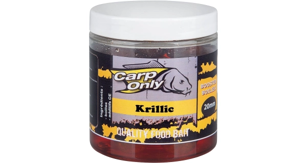 CARP-ONLY - Dipované boilies 250 ml 20 mm Krillic (Krill & cesnak)