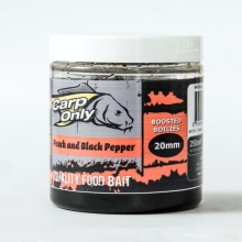 CARP-ONLY - Dipované boilies 250 ml Peach & Black Pepper