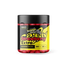 CARP-ONLY - Dipované boilies 250 ml Strawberry Extra 20 mm