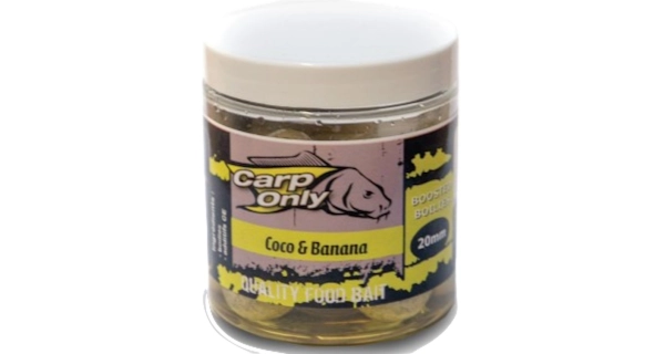 CARP-ONLY - Dipované boilies Coco & Banana 20 mm 250 ml
