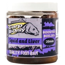 CARP-ONLY - Dipované boilies Squid & Liver 20 mm 250 ml
