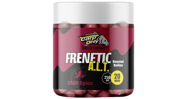 CARP-ONLY - Dipovaný boilies Frenetic ALT Chilli Spice 24 mm 250 ml
