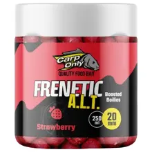 CARP-ONLY - Dipovaný boilies Frenetic ALT Jahoda 24 mm 250 ml