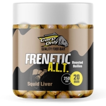 CARP-ONLY - Dipovaný boilies Frenetic ALT Kalmáre Pečeň 20 mm 250 ml