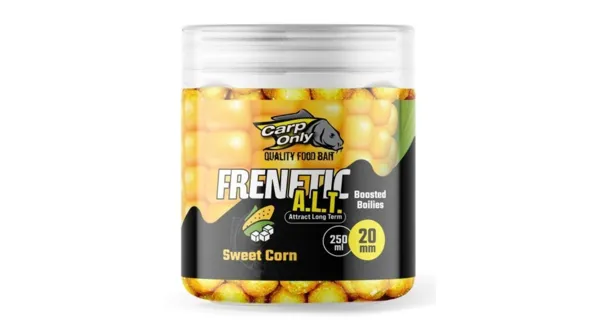 CARP-ONLY - Dipovaný Boilies Frenetic ALT Sweet Corn 250 ml 24 mm