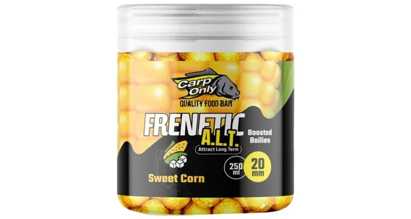 CARP-ONLY - Dipovaný boilies Frenetic ALT Sweet Corn 250 ml 24 mm
