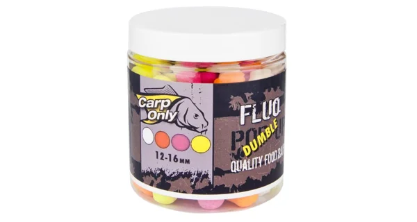 CARP-ONLY - Plávajúce boilie Fluo mix 4 farieb 80 g 12 / 16 / 20 mm