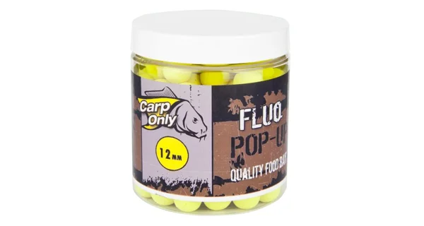 CARP-ONLY - Plávajúce boilie Fluo Yellow 80 g 12 mm
