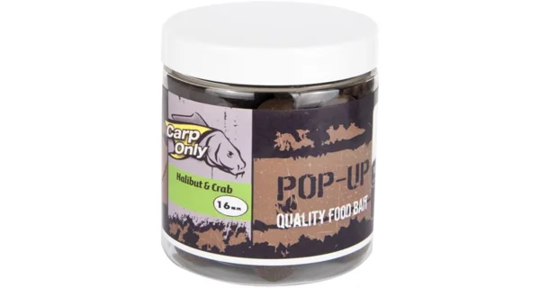 CARP-ONLY - Plávajúce boilie Halibut & Crab 12 mm 80 g