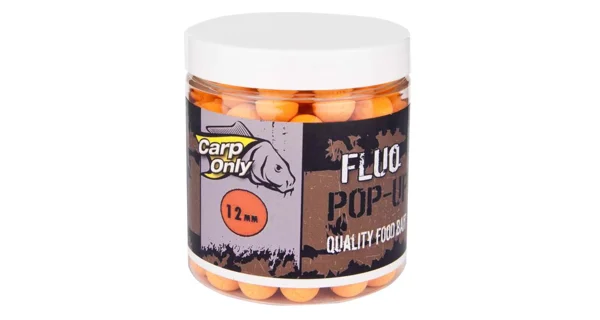 CARP-ONLY - Plávajúce boilies Fluo Orange 12 mm 80 g