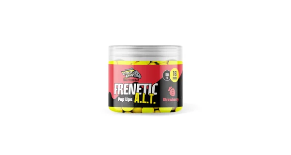 CARP-ONLY - Plávajúce Boilies Frenetic ALTHi-Visual Pop Ups Strawberry 50 g