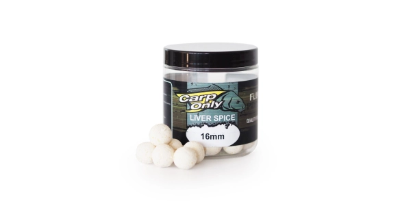 CARP-ONLY - Plávajúce boilies Liver Spice 80 g 12 mm
