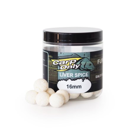 CARP-ONLY - Plávajúce boilies Liver Spice 80 g 12 mm