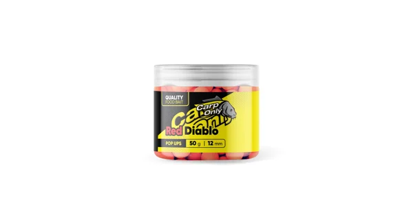 CARP-ONLY - Plávajúce boilies Red Diablo 80 g 12 mm