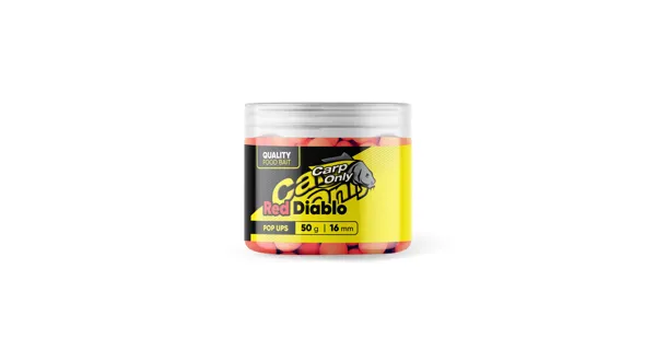 CARP-ONLY - Plávajúce boilies Red Diablo 80 g 16 mm