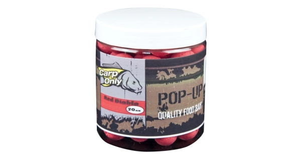 CARP-ONLY - Plávajúce boilies Red Diablo 80 g 20 mm