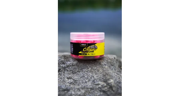 CARP-ONLY - Plávajúce boilies Squid & Liver 80 g 12 mm