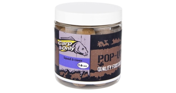 CARP-ONLY - Plávajúce boilies Squid & Liver 80 g 20 mm