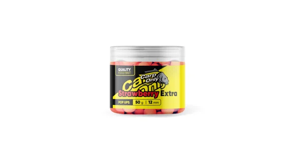 CARP-ONLY - Plávajúce boilies Strawberry Extra 80 g 16 mm