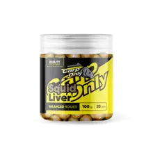 CARP-ONLY - Vyvážené Boilies Carp Only Balanced Squid Liver 20 mm 100 g