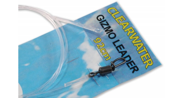 CARP ´R´ US - Clearwater Gizmo Swivel Leader 92 cm 30 lb 2 ks