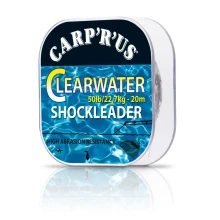 CARP ´R´ US - Clearwater Shockleader 20 m Crystal 50 lb
